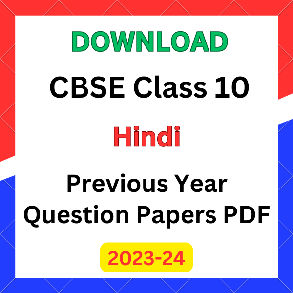 class 10 hindi question papers