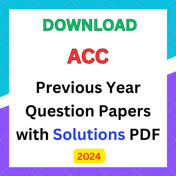 acc question papers