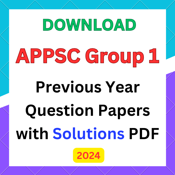 appsc group 1 question papers