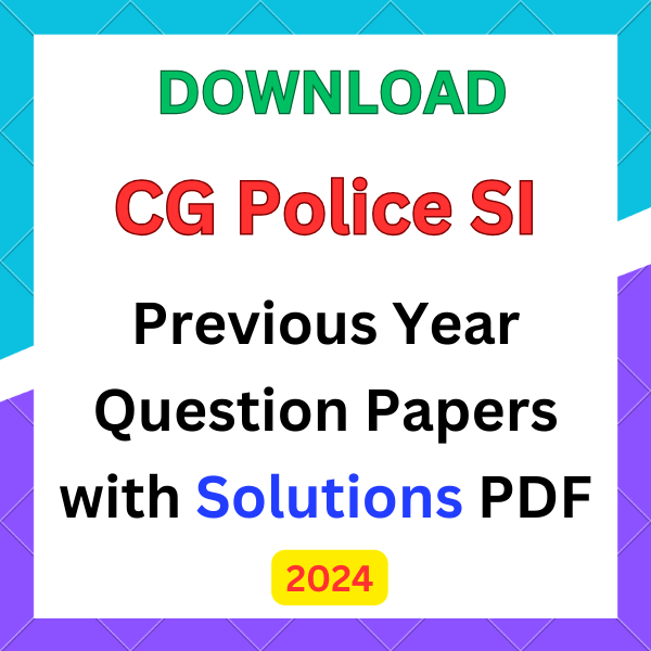 cg police si question papers