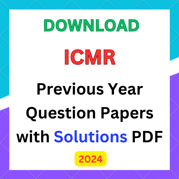 icmr question papers