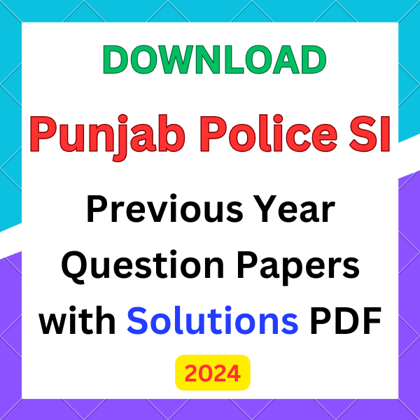 punjab police si question papers