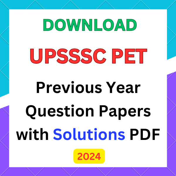 upsssc pet question papers