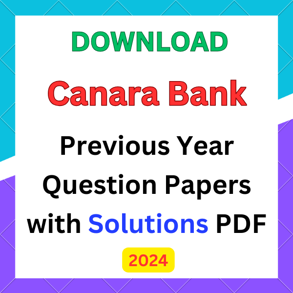 Canara Bank Question Papers