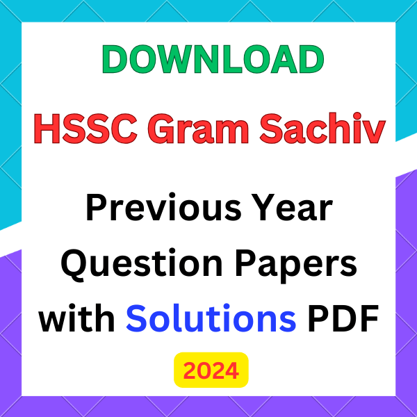 HSSC Gram Sachiv Question Papers