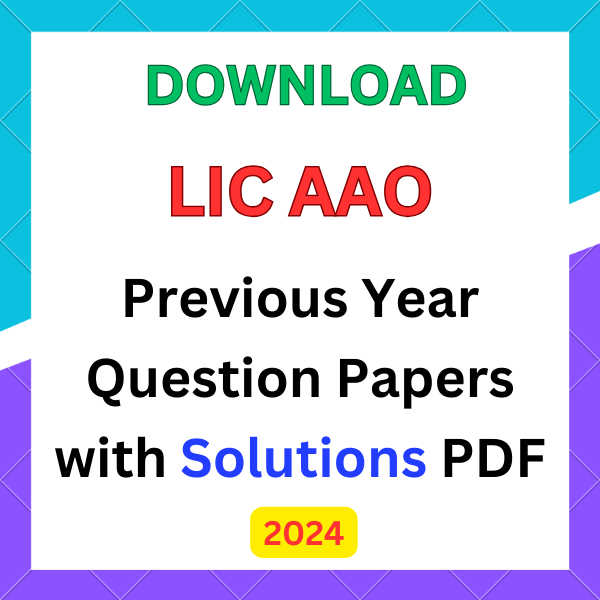LIC AAO Question Papers