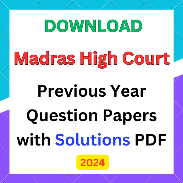 Madras High Court Question Papers