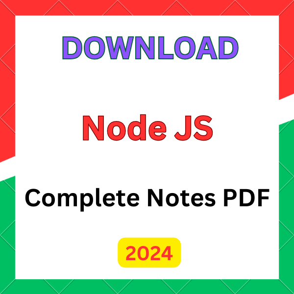Node JS Notes