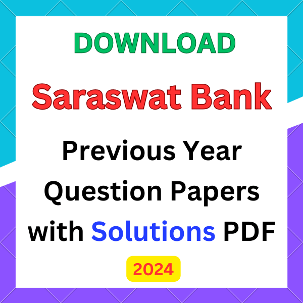 Saraswat Bank Question Papers