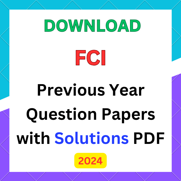 FCI Question Papers