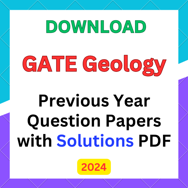 GATE Geology Question Papers