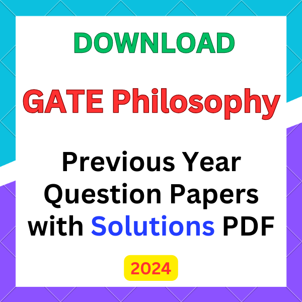 GATE Philosophy Question Papers