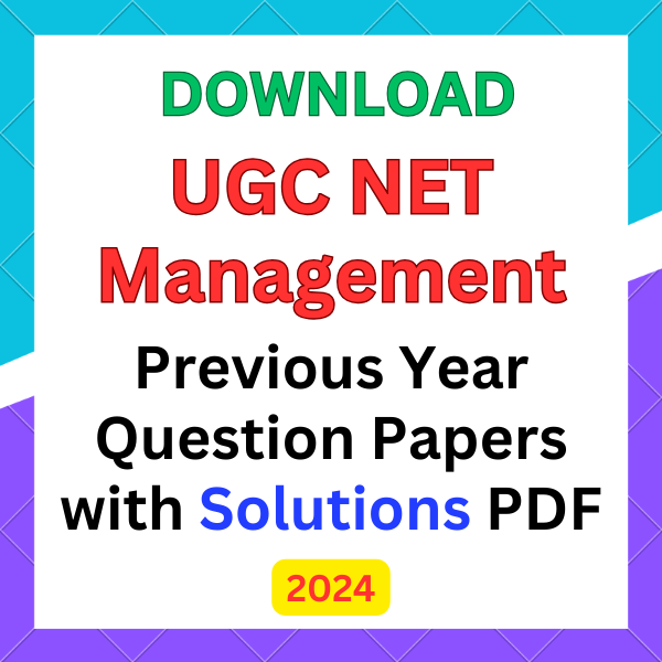 UGC NET Management Question Papers